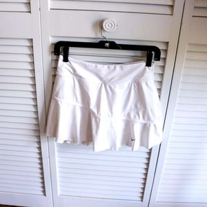 Nike White Tennis Skort